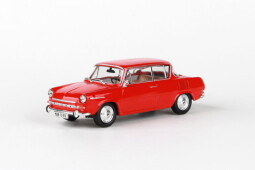 Abrex Škoda 1100 MBX 1:43 Červená Oranžová 1969